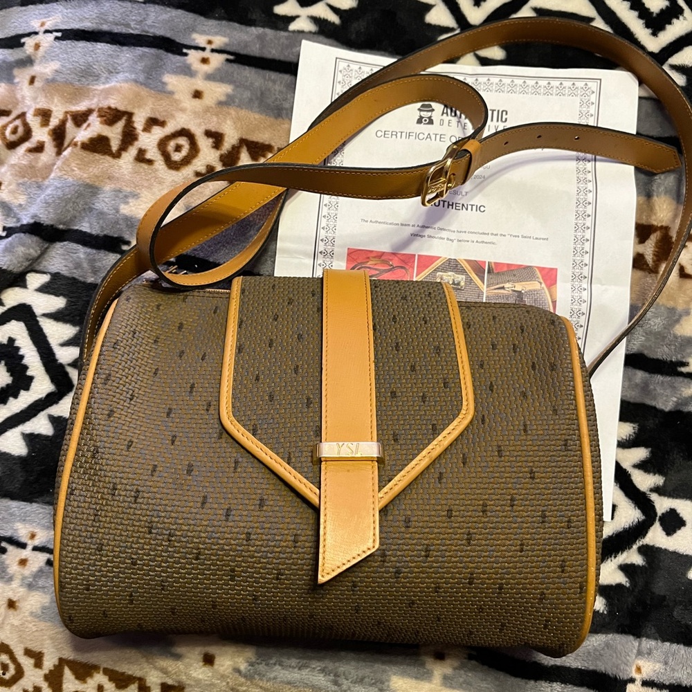 YSL COA** RARE NOS Yves Saint Laurent Vintage Crossbody